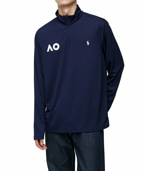 代購 POLO RALPH LAUREN 澳網長袖球衣 海軍藍 JAN-