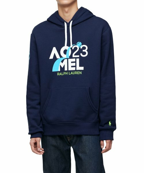 代購 POLO RALPH LAUREN 澳網標誌連帽衫 海軍藍 JAN-
