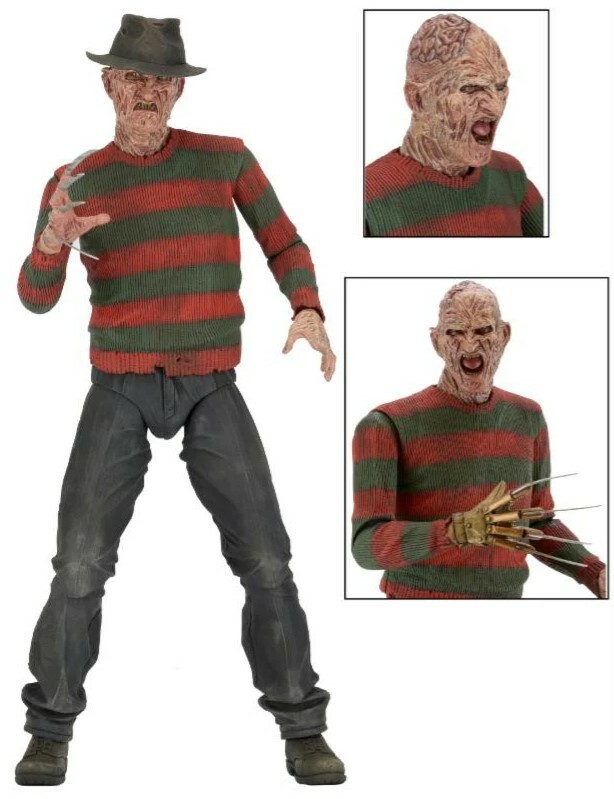 NECA 代理版 半夜鬼上床2 Freddy Krueger 佛萊迪 克魯格 18吋可動