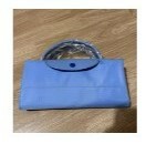 [S] LONGCHAMP LE PLIAGE WEEKEND/TRAVEL BAG L SIZE,LIGHT BLUE, L1625619P38 (SLC161)