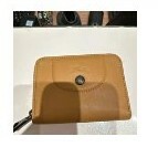 [S] LONGCHAMP LAMB SKIN SMALL PURSE,MIEL, 30001757P15 [FINAL SALE] (SLC166)