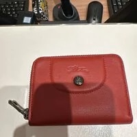 [S] LONGCHAMP LE PLIAGE LAMB SKIN SMALL PURSE,SIENNE, 30001757003 [FINAL SALE] (SLC167)