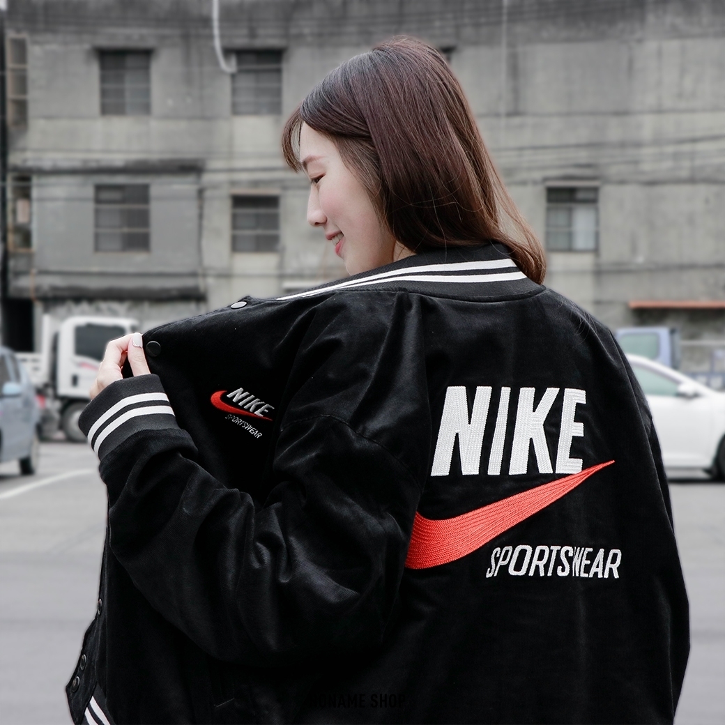 NIKE NSW 燈芯絨 復古 棒球外套 兩色 (男款)