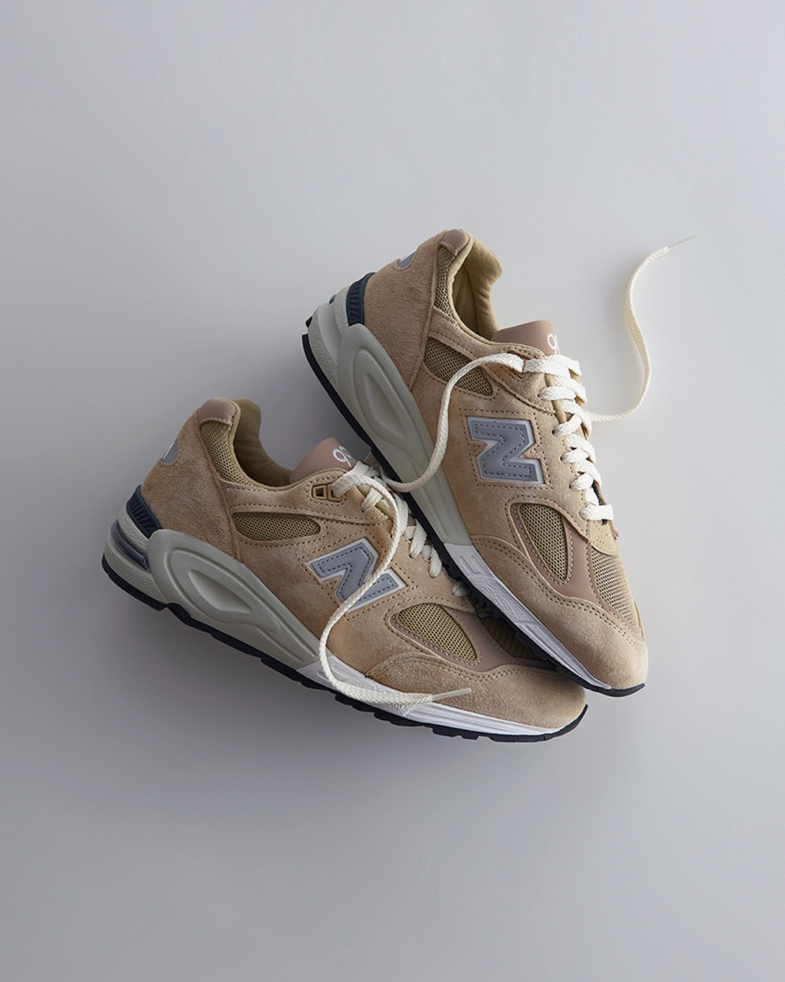 Kith New Balance 990v2 990 M990KS2 聯名卡其限定球鞋鞋子現貨