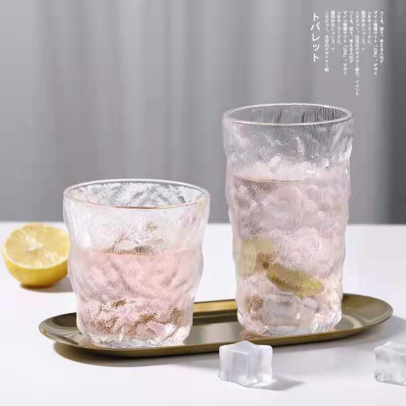 《1581》日式磨砂透明冰川杯