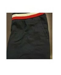 [S] TOMMY HILFIGER STRIPE WAISTBAND SWEATSHORT,NAVY, 76J3207-410 (STH139)