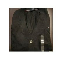 [S] TOMMY HILFIGER CARDIGAN SWEATER,BLACK, 76J3144-001 (STH153)