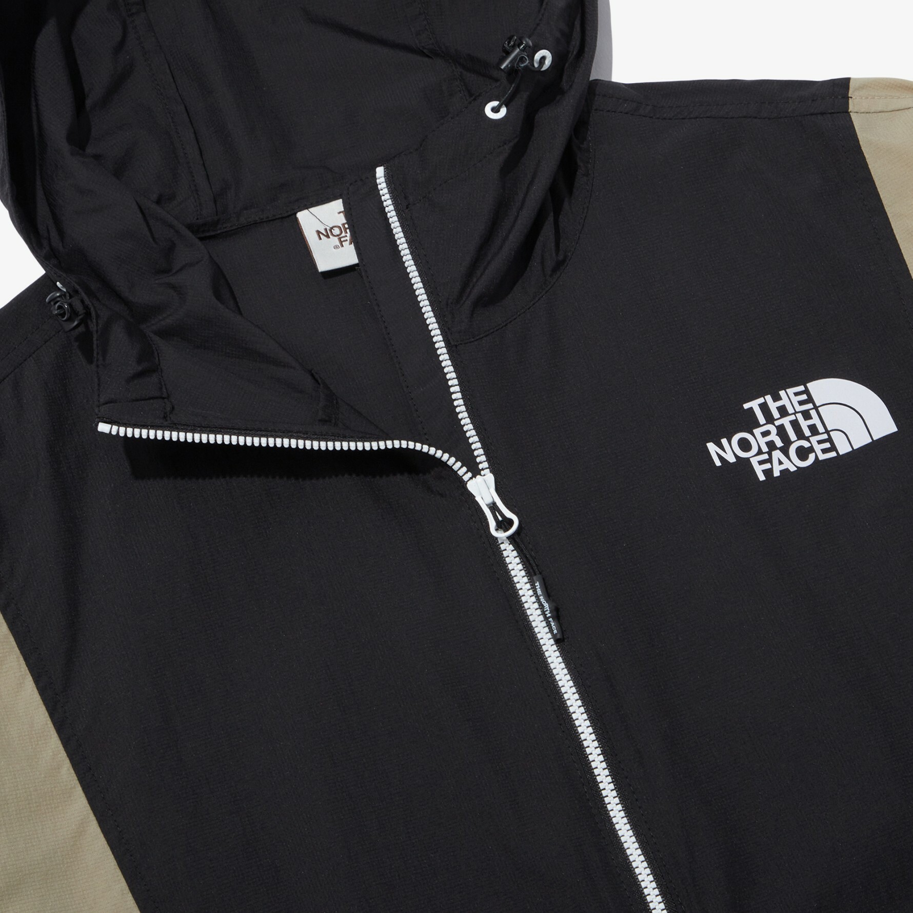 THE NORTH FACE 白標RESTON ANORAK 連帽衝鋒衣黑NA3LP01K