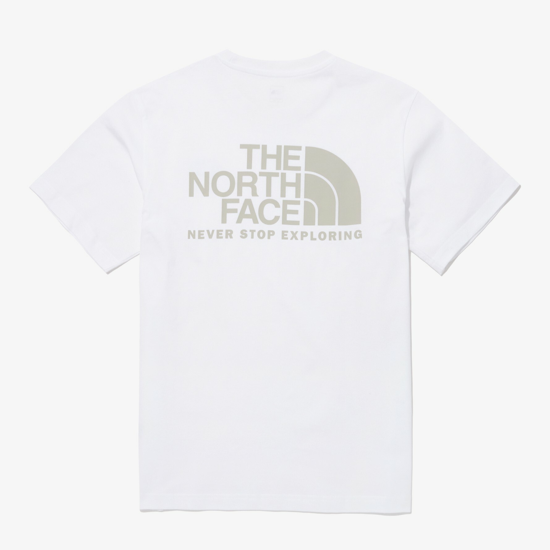THE NORTH FACE 23SS logo 棉質 短袖 短T 白 NT7UP42B