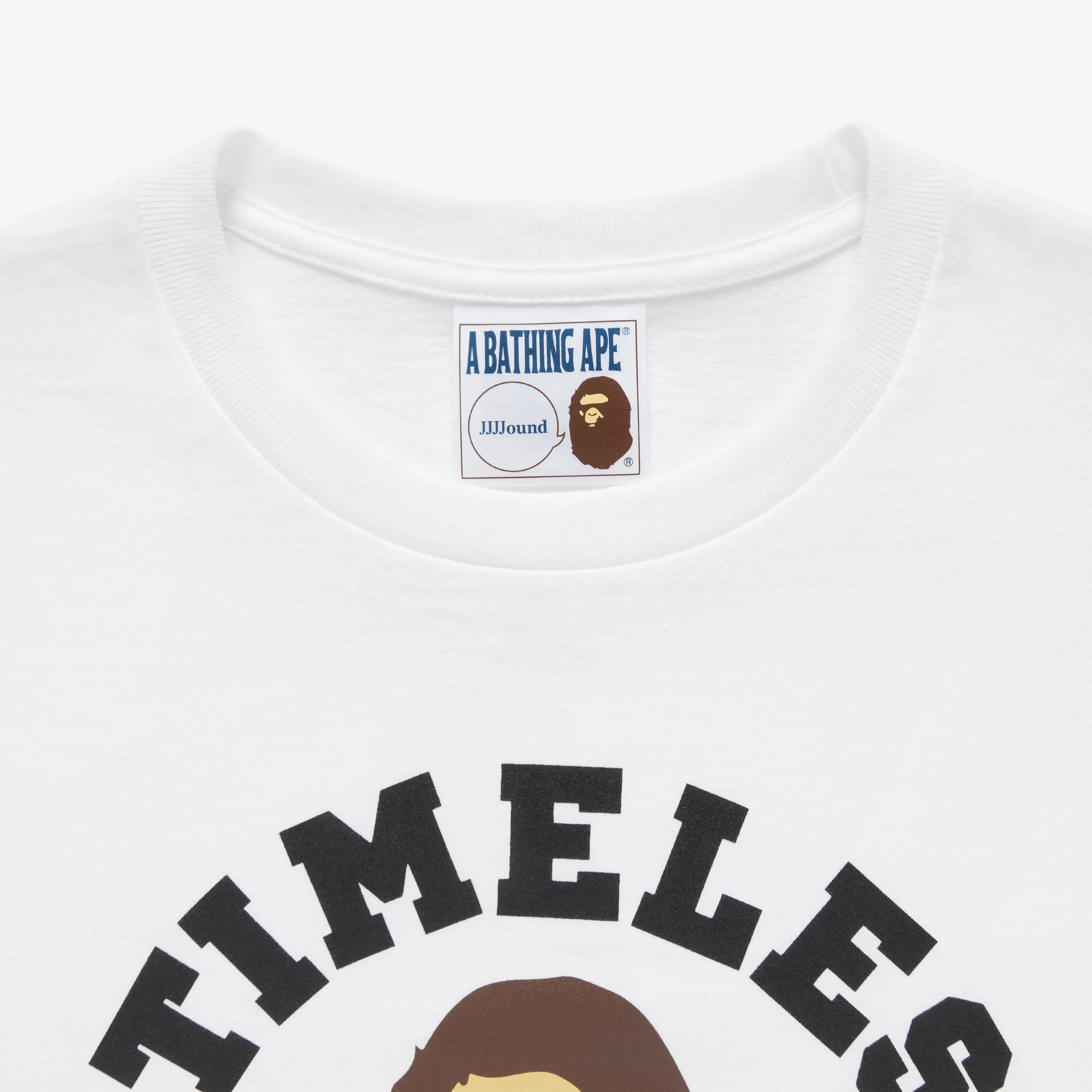 2023SS BAPE APE JJJJOUND COLLEGE 聯名 短T 小頭 猿人 現貨