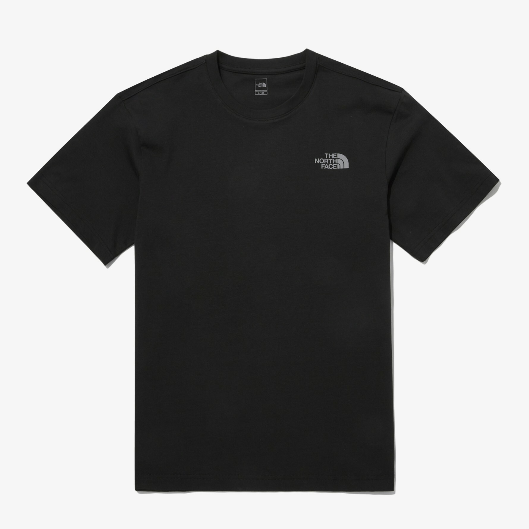 THE NORTH FACE 23SS logo 棉質 短袖 短T 黑 NT7UP42A