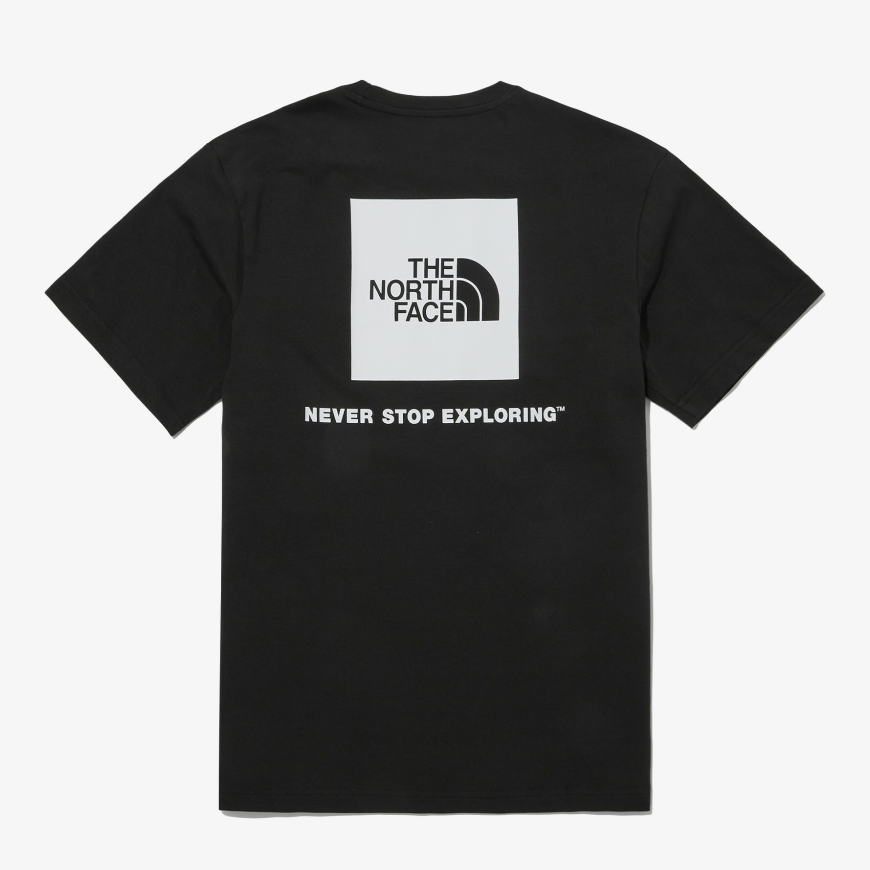 【現貨】THE NORTH FACE NSE BOX LOGO 棉質 短袖 短T 黑 NT7UP43A