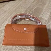 [S] LONGCHAMP LE PLIAGE WEEKEND BAG L SIZE - ORANGE, L1624619P39 (SLC185)