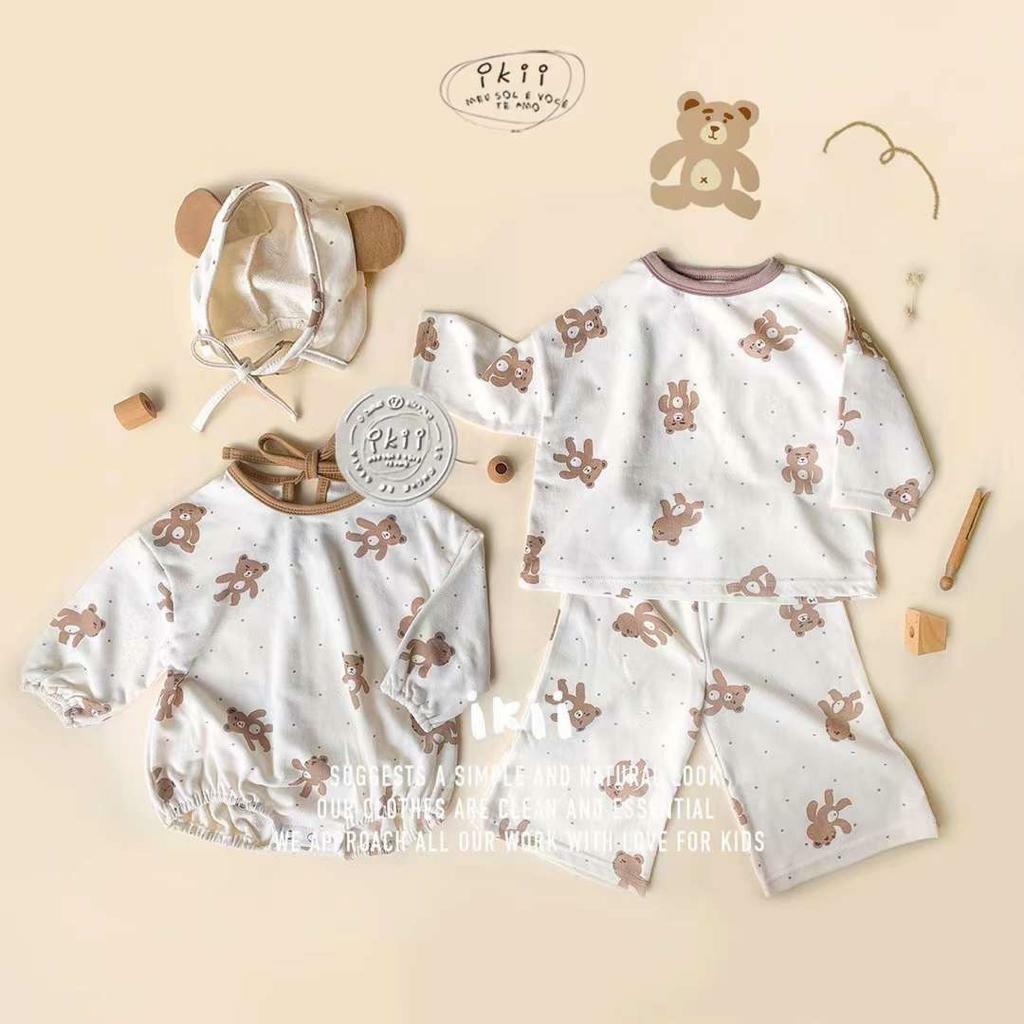 (現貨) ikii Bear set 連帽仔