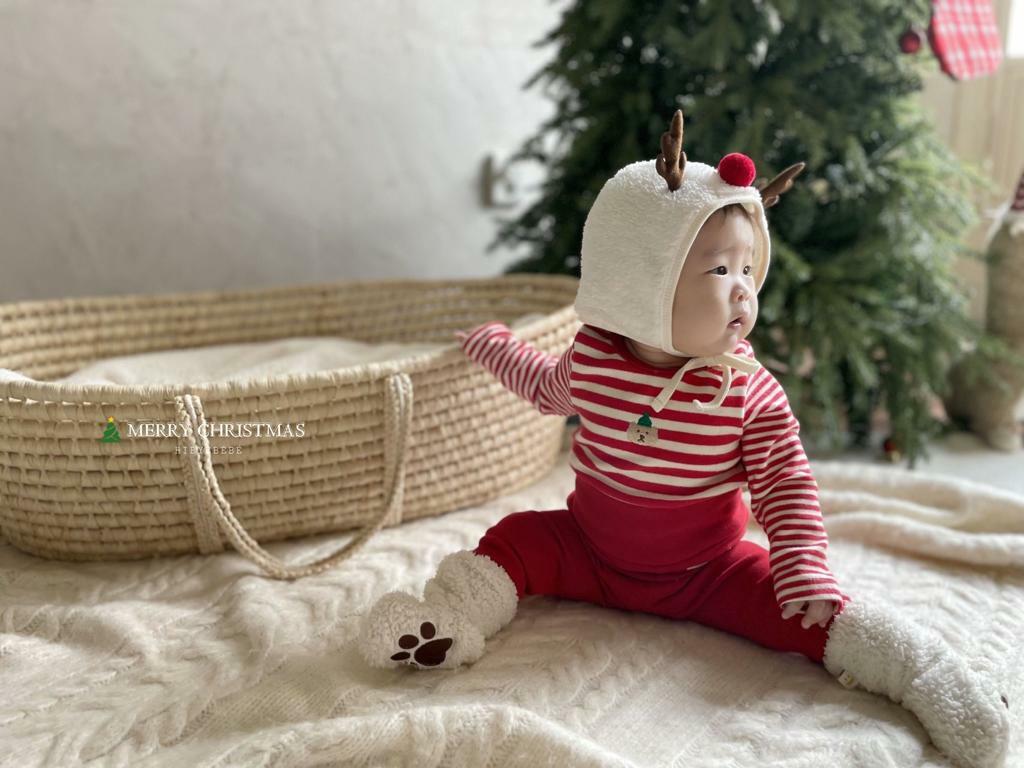 (現貨) 韓國聖誕間條家居服