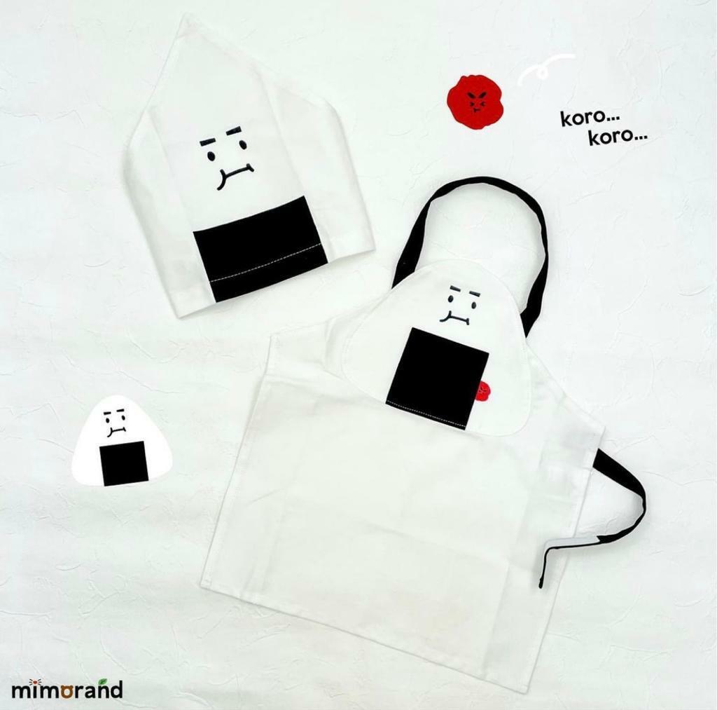 (現貨) JP Mimorand圍裙帽仔set(90-100)