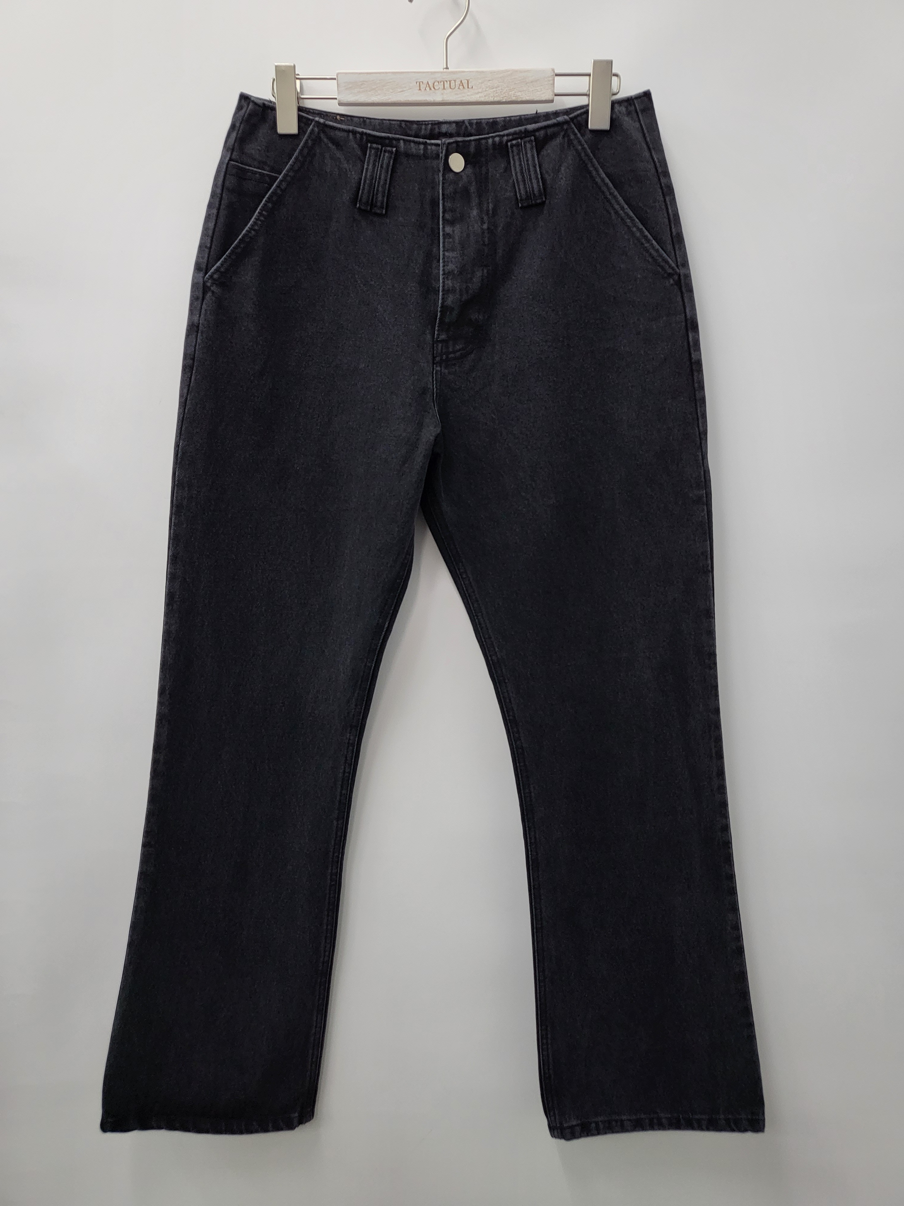 微喇叭牛仔褲 J655