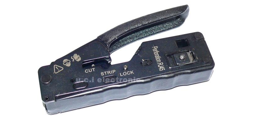 【UCI電子】(B-3) 網線鉗 六類穿孔式水晶頭網線鉗 穿孔式多功能網路壓線鉗 水晶頭網路鉗