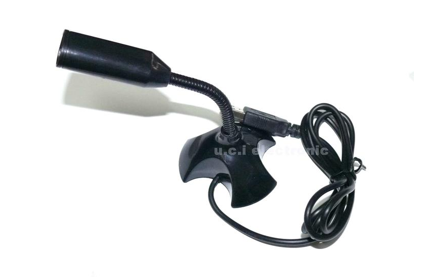 【UCI電子】(二J-1) 免驅動USB 麥克風 電腦麥克風 遠端教學 麥克風