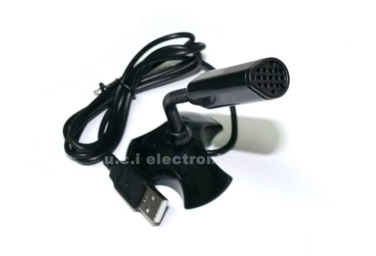 【UCI電子】(二J-1) 免驅動USB 麥克風 電腦麥克風 遠端教學 麥克風