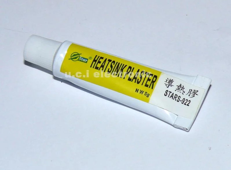 【UCI電子】(12-8) STARS-922 散熱膠 散熱膏 導熱膠 導熱膏 導熱矽脂 鋁基板固定 粘散熱片 5g裝