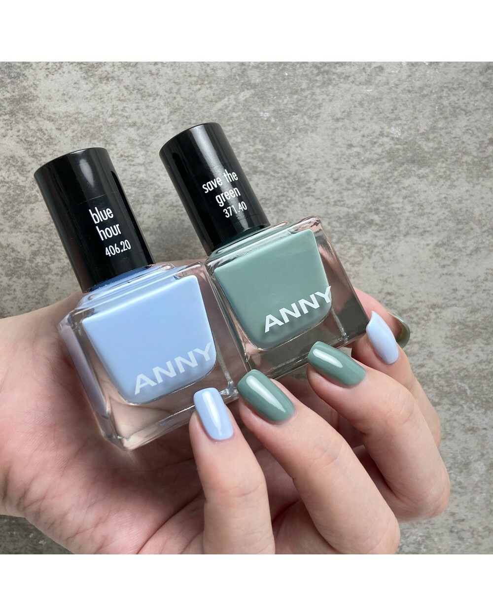 馬卡龍綠遇見藍 (371.40+406.20)