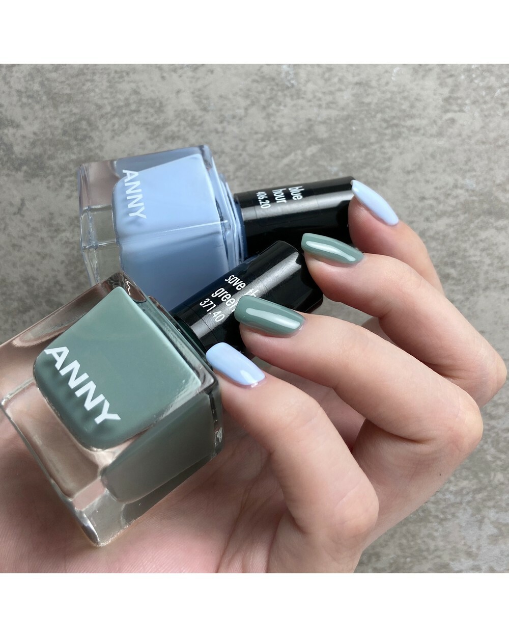 馬卡龍綠遇見藍 (371.40+406.20)