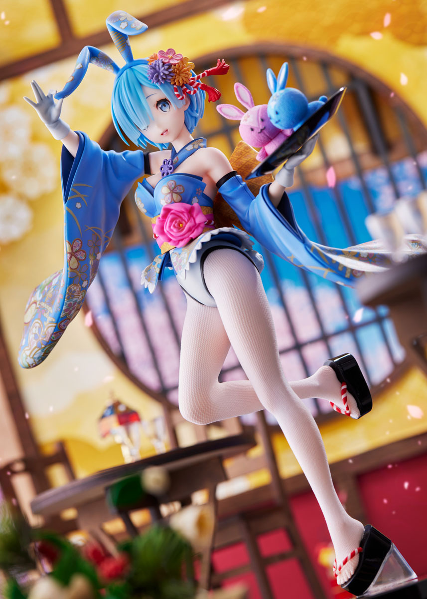 「ACG.GO」「預購」日版 FuRyu 雷姆 和服兔女郎Ver. Re:從零開始的異世界生活 1/7 PVC Figure