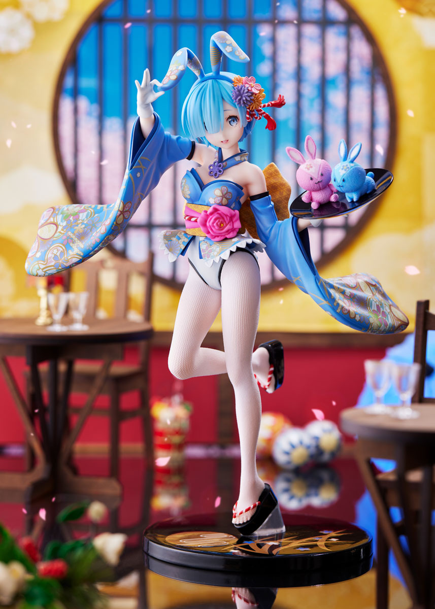 「ACG.GO」「預購」日版 FuRyu 雷姆 和服兔女郎Ver. Re:從零開始的異世界生活 1/7 PVC Figure