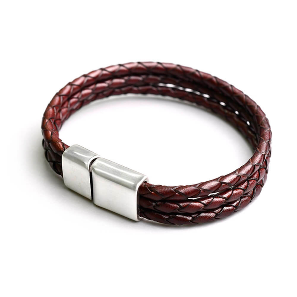 經典復古手環(咖啡色) 皮革手環/皮手環/真皮手環  - 快速出貨