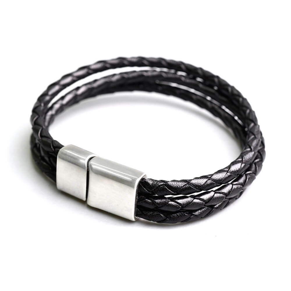 經典復古手環(黑色) 皮革手環/皮手環/真皮手環  - 快速出貨