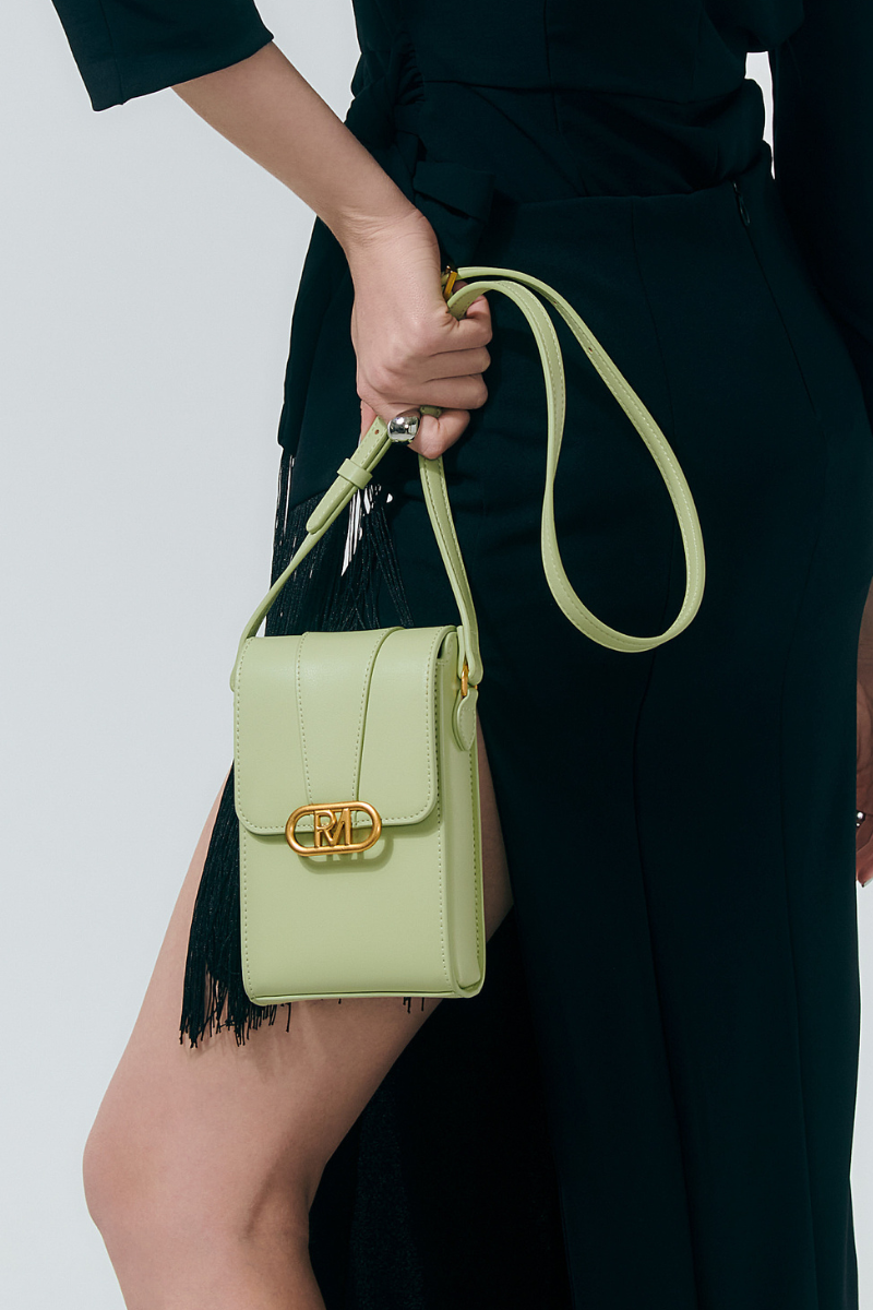 卡嫚莉手機包 奶油鮮綠