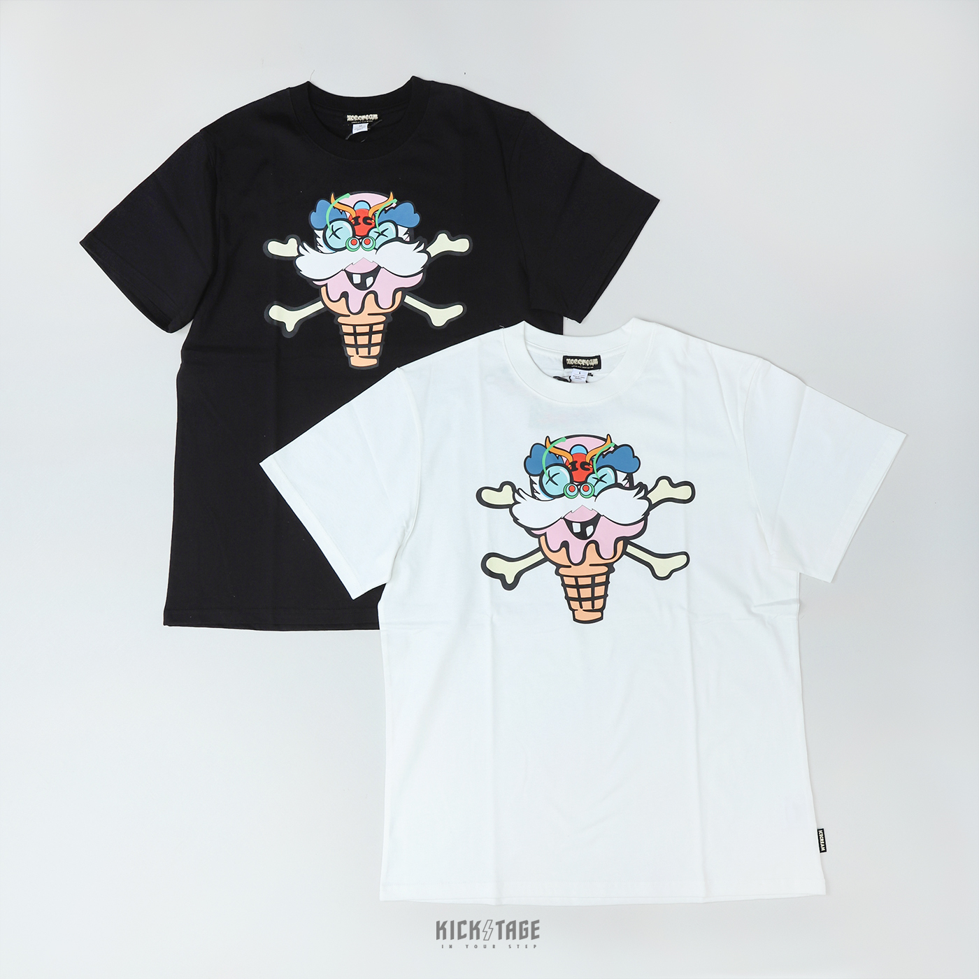 **特價商品無退換**BBC ICE CREAM LION DANCE TEE 白色 黑色 舞獅 冰淇淋 新年 短T 兔年限定【INY3TS001】