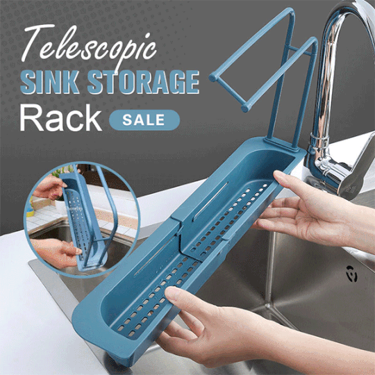 伸縮水槽儲物架 Telescopic Sink Storage Rack