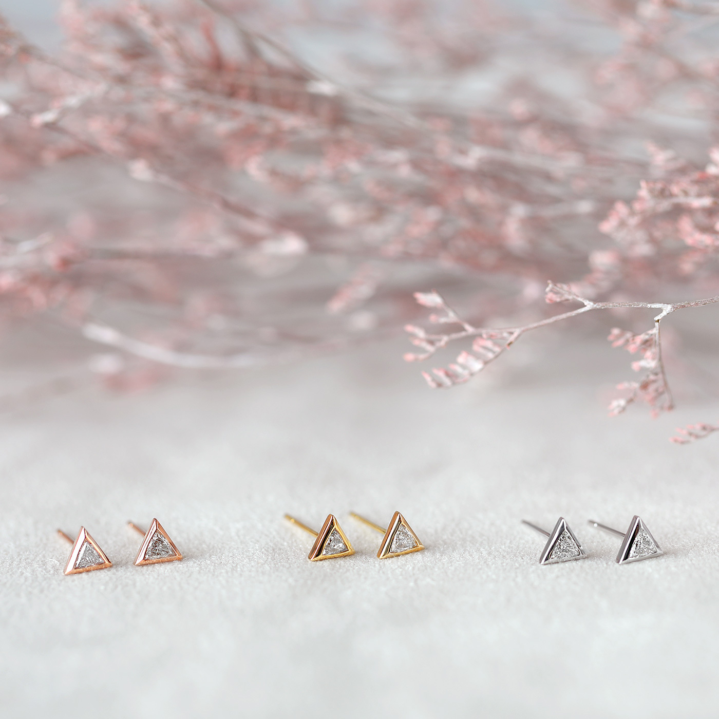 山丘上的月光 — 30分鑽石耳環