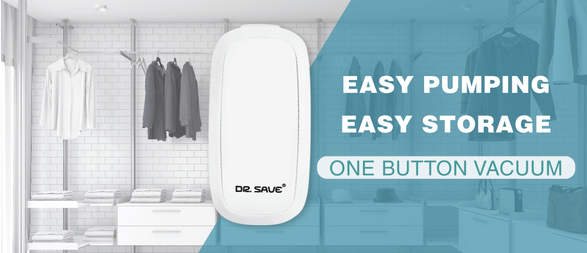 Our vacuum machine is easy to use. Only one button to operate.