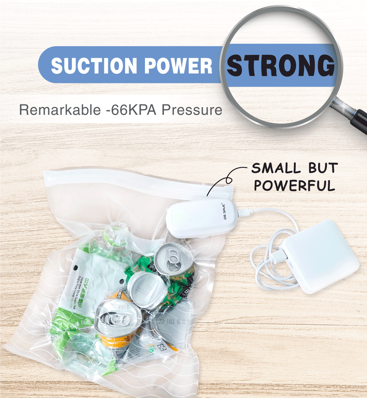 strong suction power