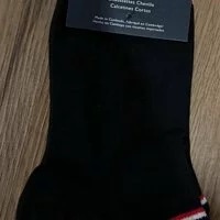 [S] TOMMY HILFIGER ANKLE SOCKS,BLACK, 631620602185 (STH194)