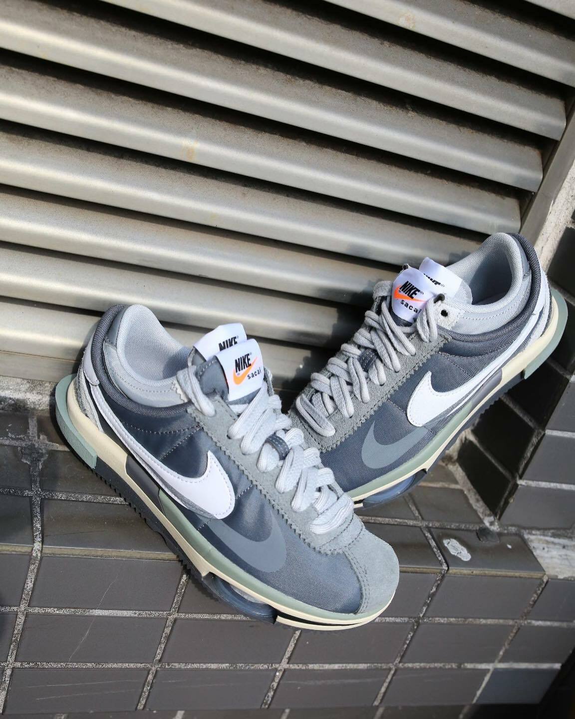 {現貨} Sacai X Nike Cortez 4.0 "Grey" DQ0581-001