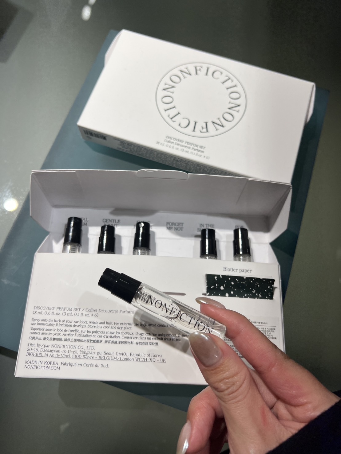 <限量預購💫>NONFICTION 超值試管香水組 3ml x 6