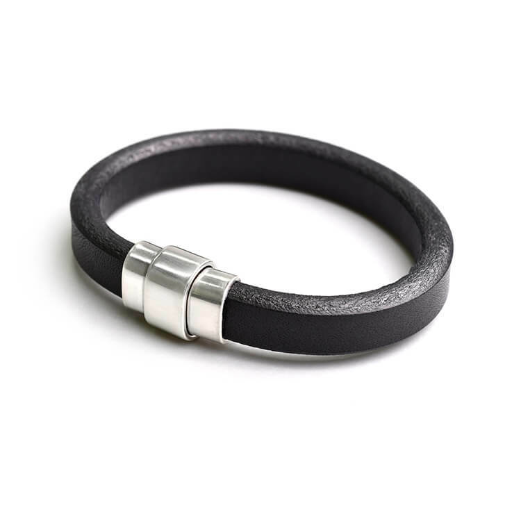 經典皮革(黑色) 皮革手環/皮手環/真皮手環  - 快速出貨