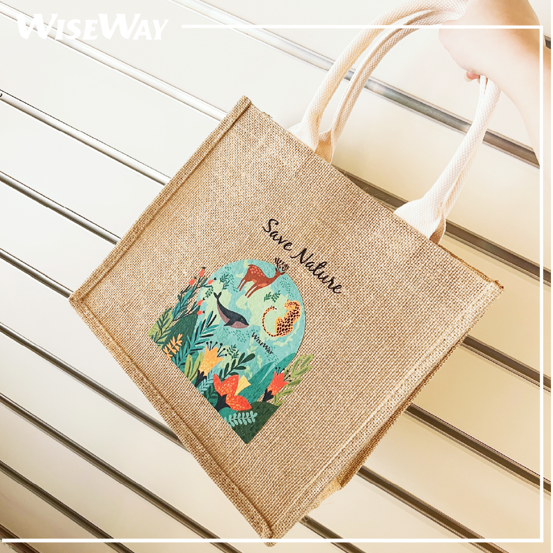 黃麻袋 印花圖案手挽袋 粗布亞麻袋 手提袋 單肩包 手袋  沙灘袋 返學袋 Jute Tote Bag 午餐袋 環保袋  飯盒袋 購物袋 禮物袋