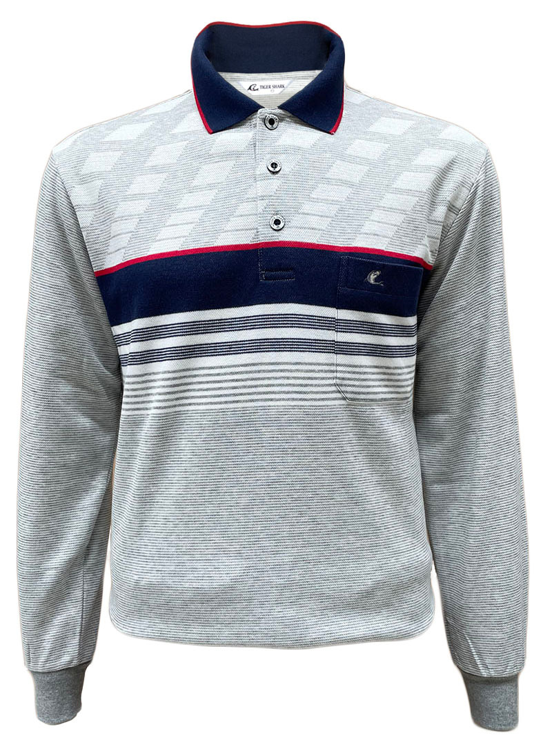 立體剪裁保暖Polo衫