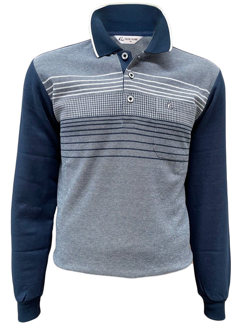 立體剪裁保暖Polo衫