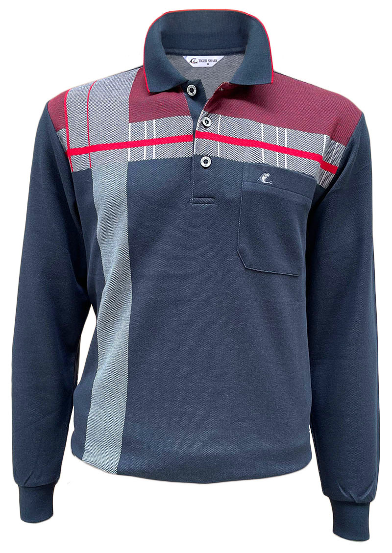 立體剪裁保暖Polo衫