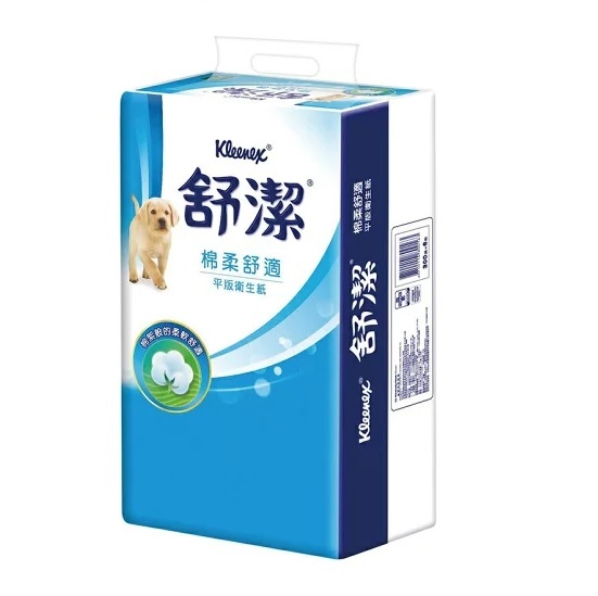 【舒潔】平版300張 (6入/袋)