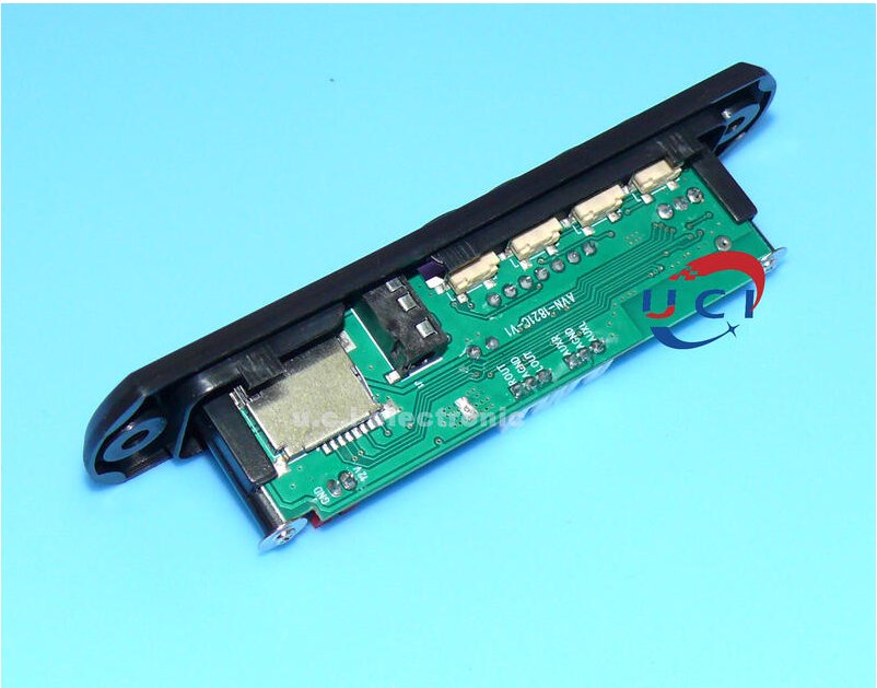 【UCI電子】(E-12) 車載12V藍牙5.2解碼板雙聲道MP3 WAV APE FLAC無損解碼器FM收音機