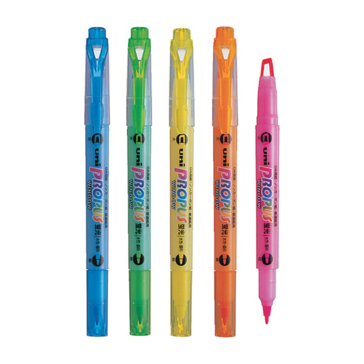 【Uni 三菱】PUS-102T 視窗螢光記號筆