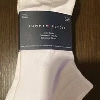 [S] TOMMY HILFIGER LINING FLAG SOCK,WHITE, 471431400156 (STH206)