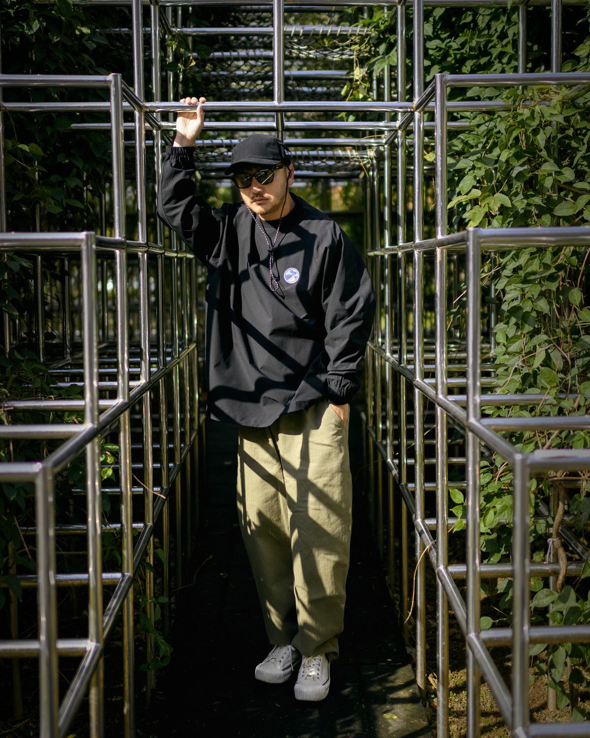 KID ® 日昇防風長T 黑